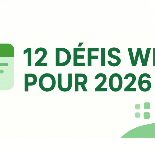 12 défis web pour 2026