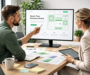 Audit UX page d'accueil