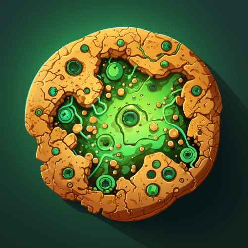 Illustration d'un cookie comme métaphore des cookies informatiques